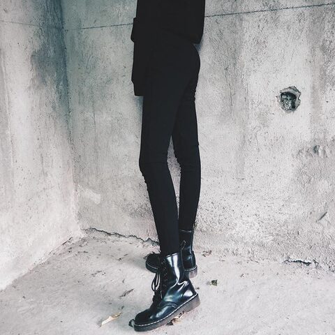 Punk Women's Leg Ring Pants - The Black Ravens