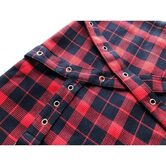 Red Chequered Emo Mini-Skirts - The Black Ravens