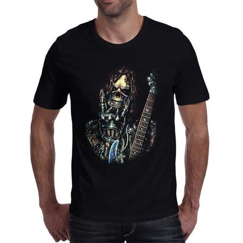 Rock On Demonic Top For Guys - The Black Ravens