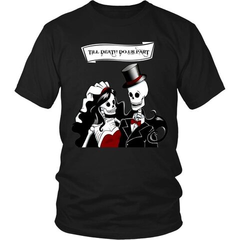 Romantic Emo Skeleton Top - The Black Ravens