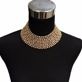 Rose Gold Choker Pendant For Women - The Black Ravens