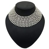 Rose Gold Choker Pendant For Women - The Black Ravens