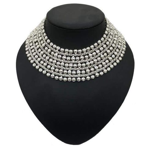 Rose Gold Choker Pendant For Women - The Black Ravens