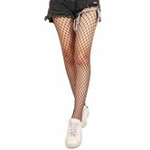 Black - Sexy Black Fishnet Stockings - The Black Ravens