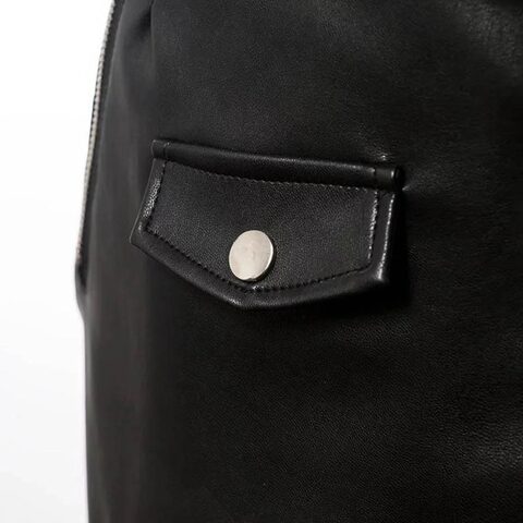 Sexy Casual Zipper Pocket Punk - The Black Ravens