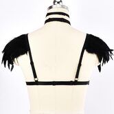 Sexy Choker Halter Chest Bandage - The Black Ravens