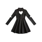 Sexy Gothic Choker Dress - The Black Ravens