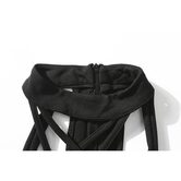 Sexy Halter Pentagram Punk Dress - The Black Ravens