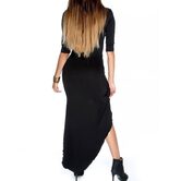 Sexy Hollow Stitch Gothic Party Dress - The Black Ravens