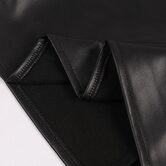 Sexy Leather Pencil Mini Skirt - The Black Ravens