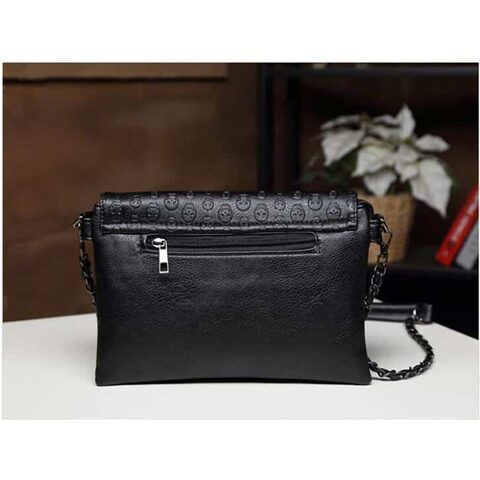 Sexy Little Handbag With Stud Skulls - The Black Ravens