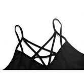 Sexy Pentagram Backless Tank Top - The Black Ravens