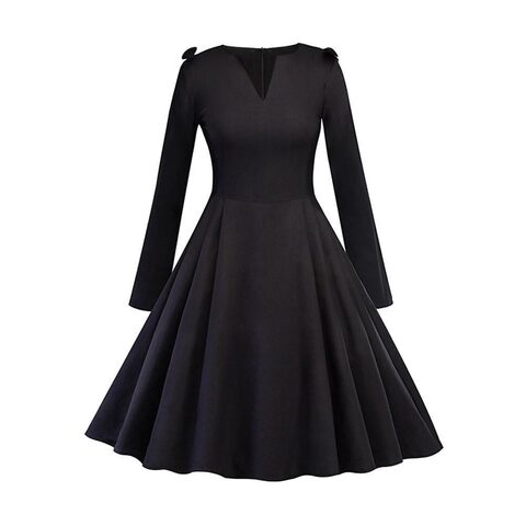 Sexy Vintage Style Gothic Dress - The Black Ravens