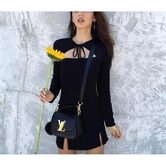 Sexy Witch Full Sleeve Dress - The Black Ravens