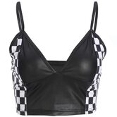 Sexy Women's Checkered Cami - The Black Ravens