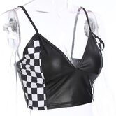 Sexy Women's Checkered Cami - The Black Ravens