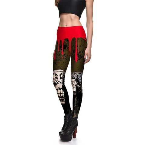 Skeleton Blood Legging - The Black Ravens