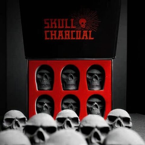 Skull Charcoal - The Black Ravens