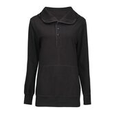 Slim Hooded Ladies' Gothic SweatShirt - The Black Ravens