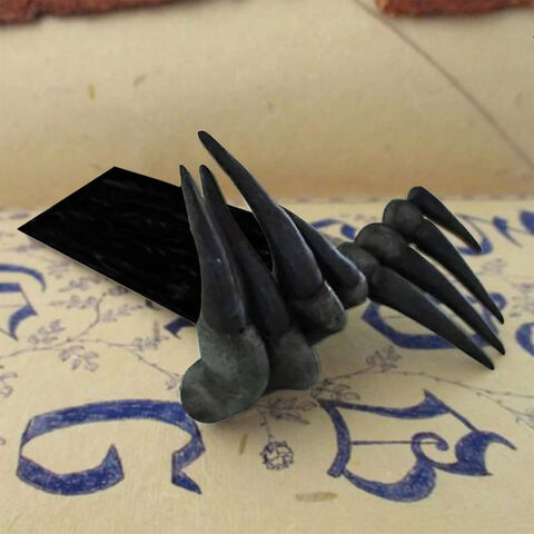 Spooky Bookmark - The Black Ravens