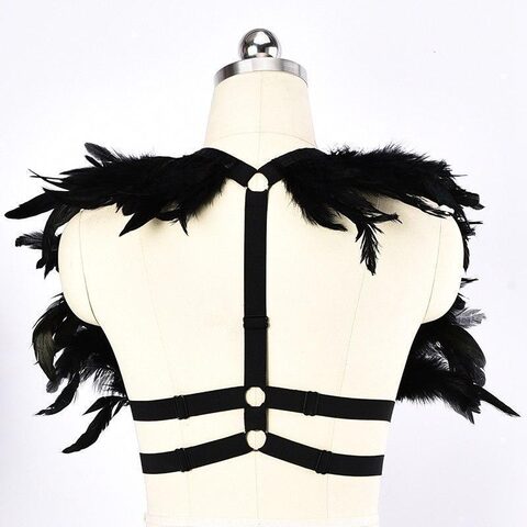 Square Pattern Bust Sexy Bondage - The Black Ravens