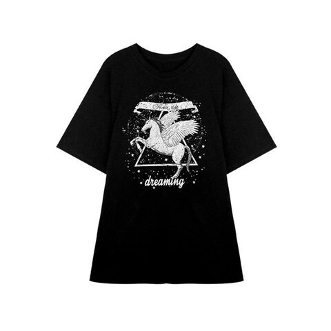 Starry Unicorn Dreaming Punk Shirt - The Black Ravens
