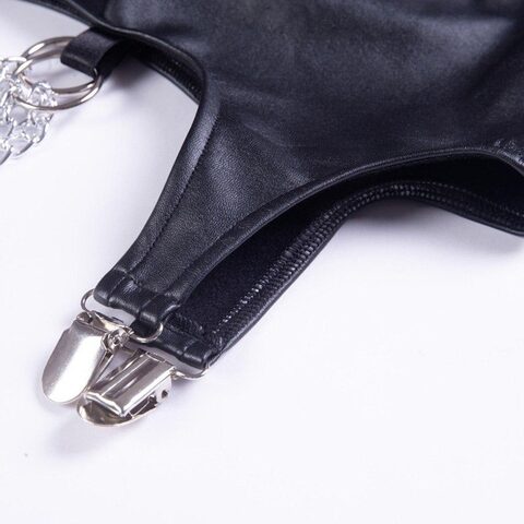 Street Club Ladies' Chain Crop Top - The Black Ravens