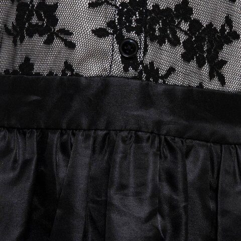 Stylish Patchwork Gothic Retro Dress - The Black Ravens