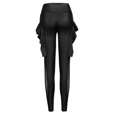 Tight Ladies Dark Goth Leggings - The Black Ravens