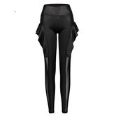 Tight Ladies Dark Goth Leggings - The Black Ravens