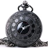 Weird Roman Numeral Steampunk Watches - The Black Ravens