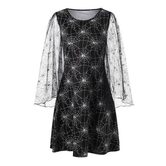 Witches' Spider Print Gothic Dress - The Black Ravens