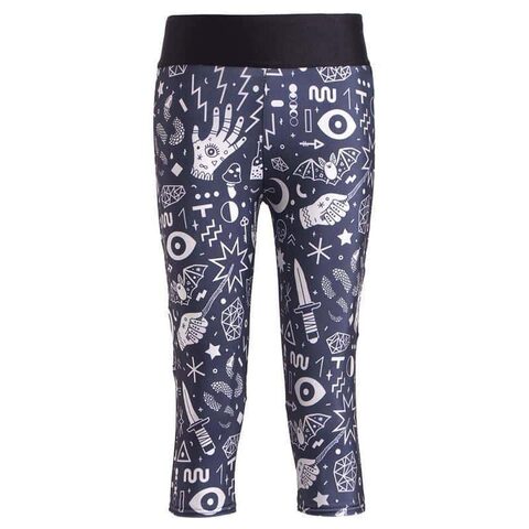 Womens Activewear Fitness Pants - The Black Ravens