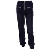 Women's Black Cargo Pants - The Black Ravens