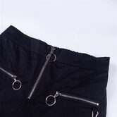 Women's Black Cargo Pants - The Black Ravens