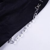 Women's Black Cargo Pants - The Black Ravens