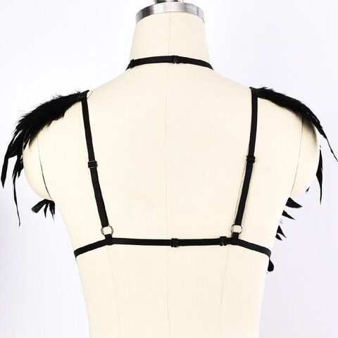 Women's Choker Chest Cage - The Black Ravens