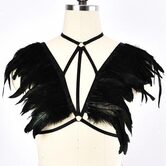 Women's Choker Chest Cage - The Black Ravens
