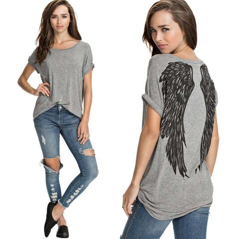Women's Cute Angelic Top - The Black Ravens