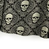 Women's Double-layer Skeleton Head Tops - The Black Ravens