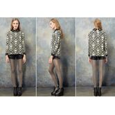 Women's Double-layer Skeleton Head Tops - The Black Ravens