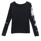 Women's Full Sleeve Casual Goth Tee - The Black Ravens