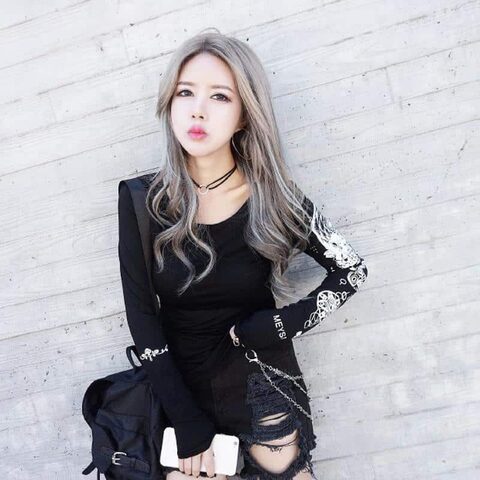 Women's Full Sleeve Casual Goth Tee - The Black Ravens