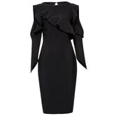 Women's Gothic Falbala Party Wear - The Black Ravens