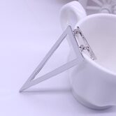 Women's Hollow Minimalist Studs - The Black Ravens