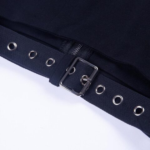 Women's Metal Punk Sexy Crop Top - The Black Ravens