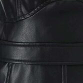 Women's Motorcycle Long Coat - The Black Ravens