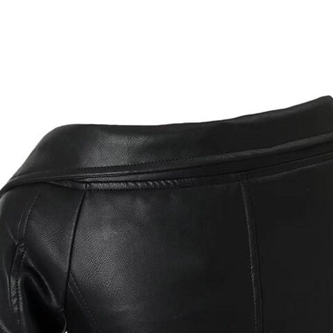 Women's Motorcycle Long Coat - The Black Ravens