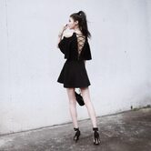 Women's Sexy Halter Party Dress - The Black Ravens