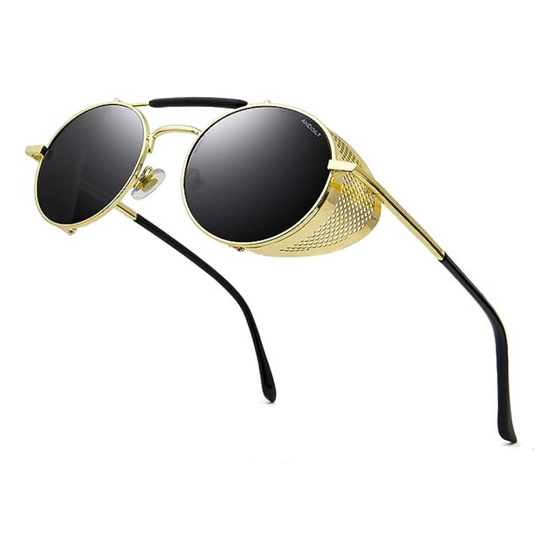 Gold Steampunk Sunglasses